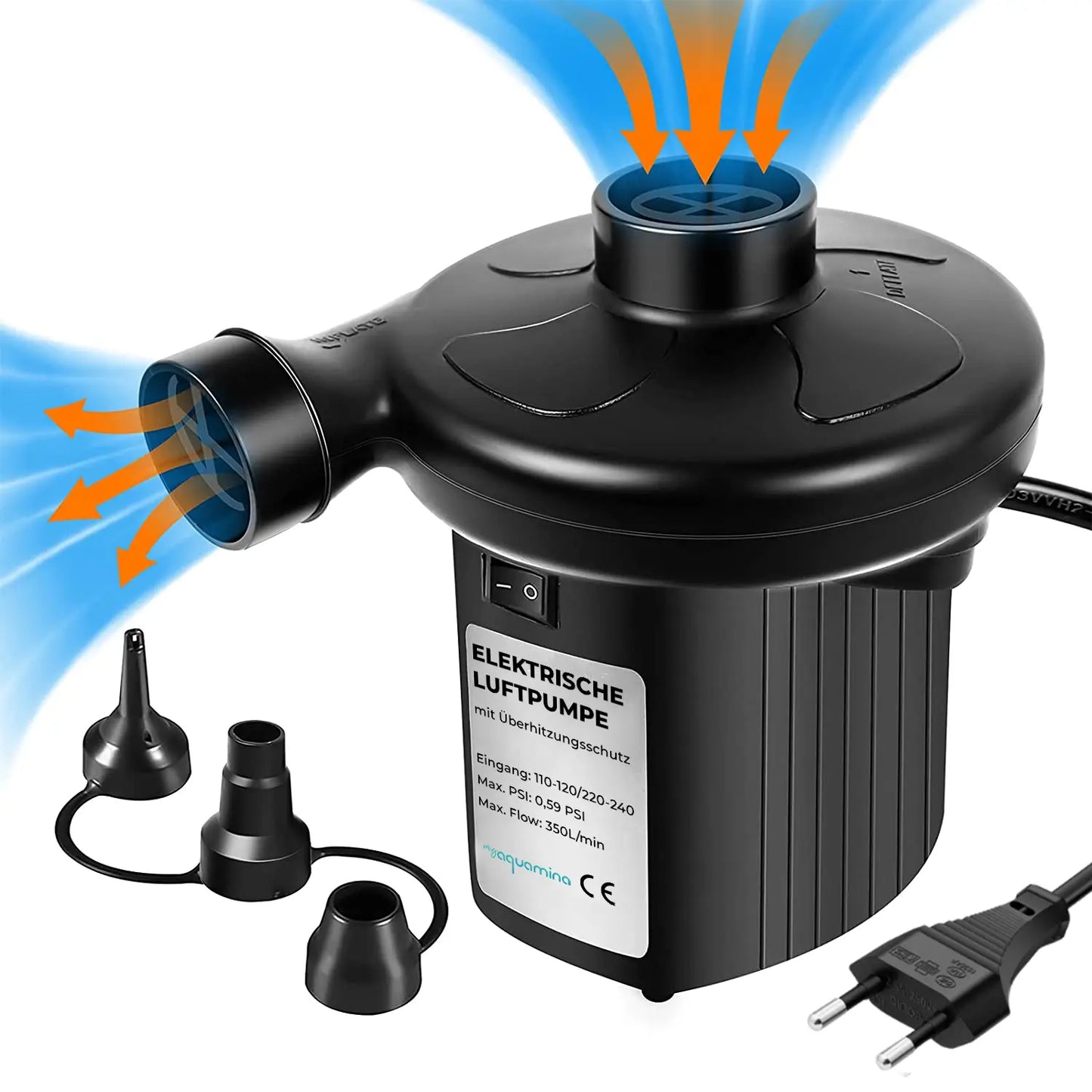 MyAquamina® Elektrische Luftpumpe