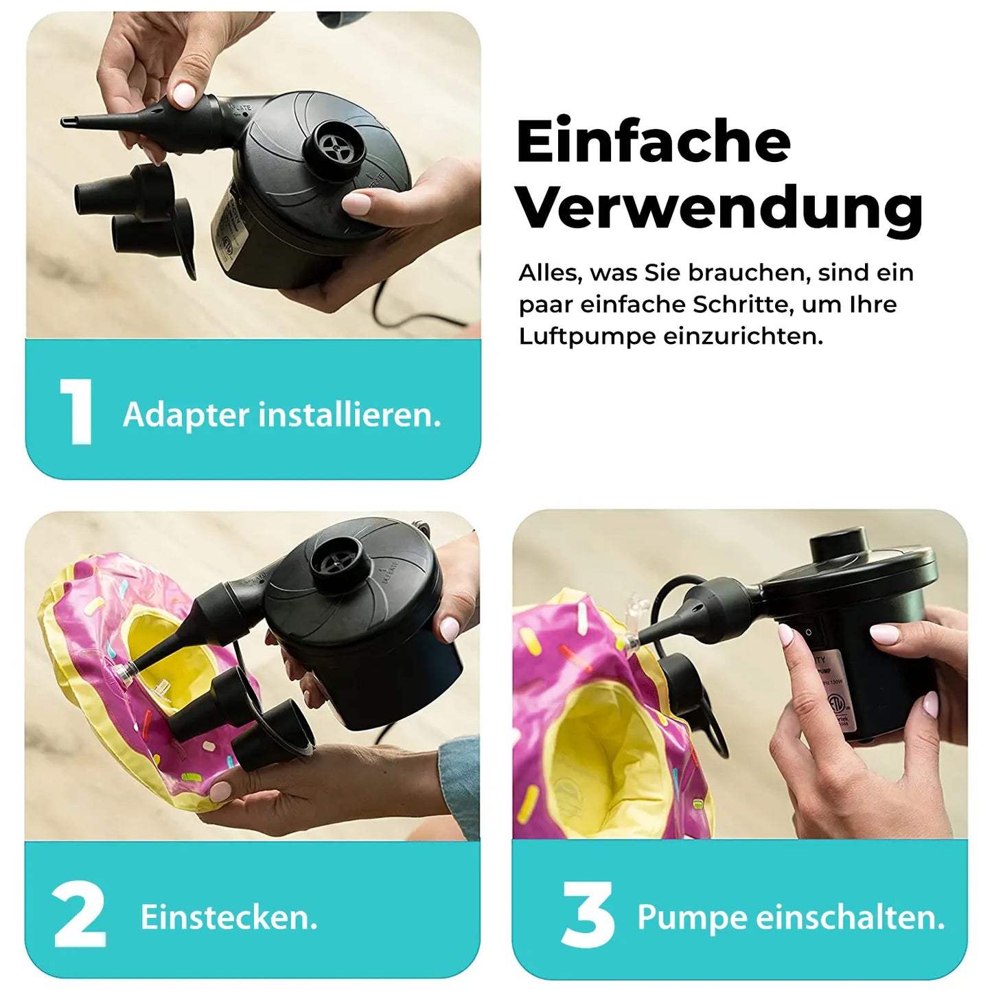 MyAquamina® Elektrische Luftpumpe
