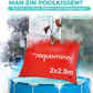 MyAquamina® XXL Poolkissen Eckig (2x2.5m - 2x4m)