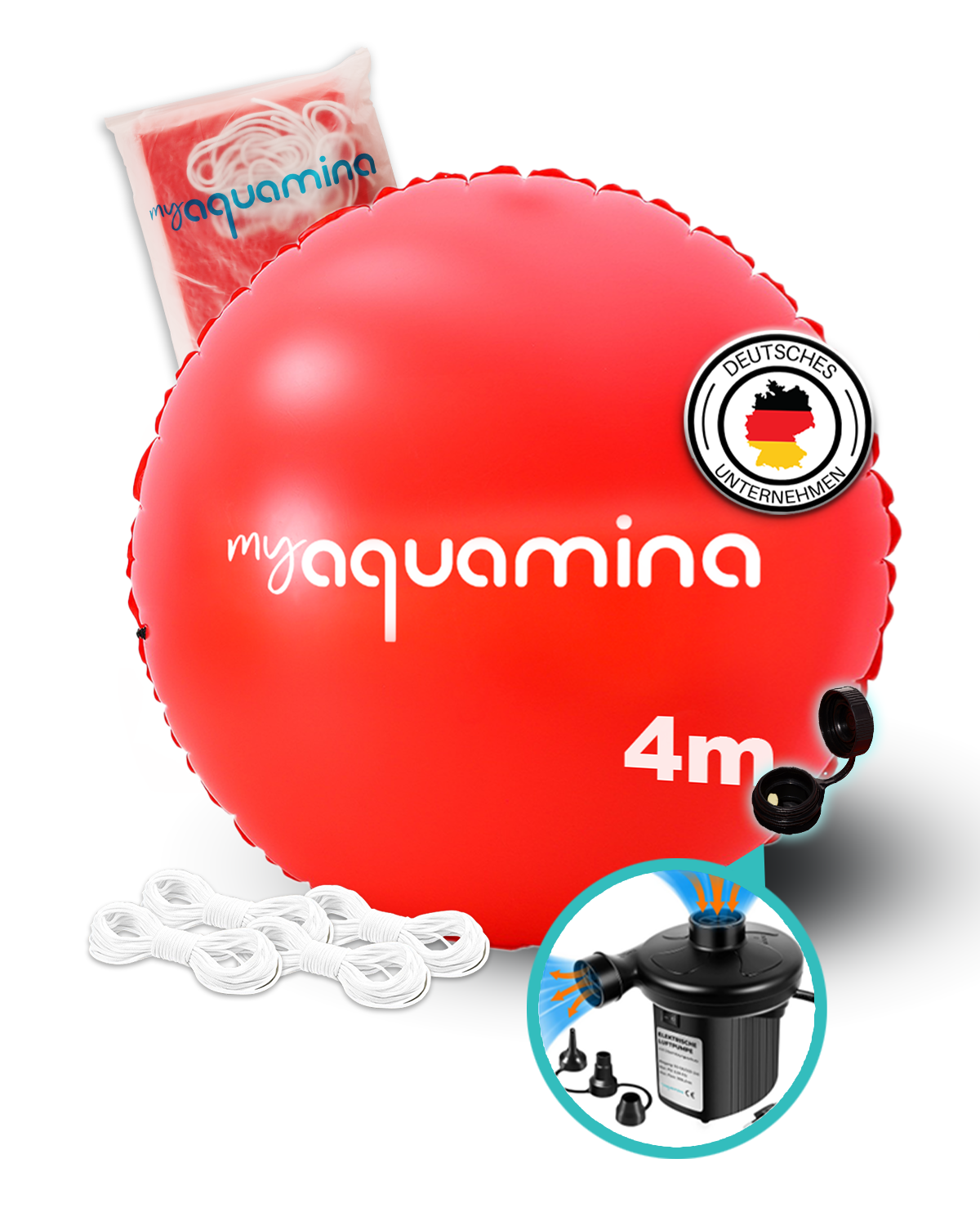 MyAquamina® XXL Poolkissen Rund (3m-4m)